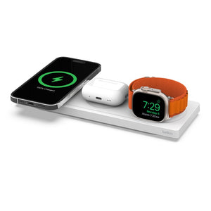 Belkin BoostCharge Pro 3-in-1 Wireless Charging Pad with MagSafe